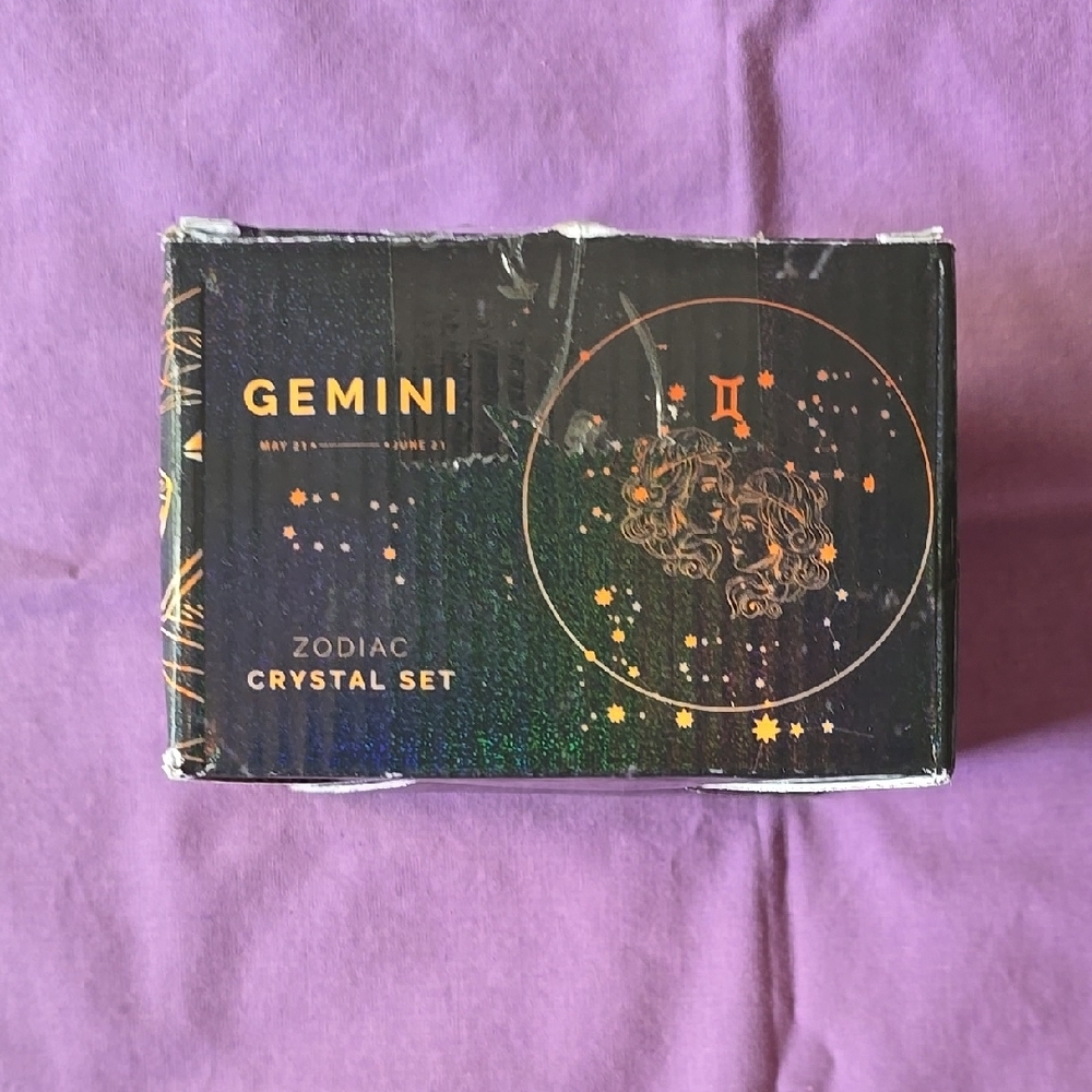 Gemini Zodiac Crystal Set